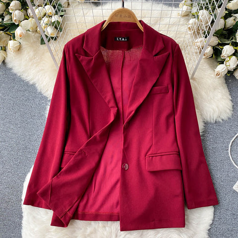 Vest&Lapel Suit&Pants 3Pcs Set
