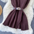 Two-piece Shirt Knitted Vest