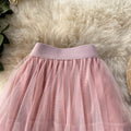 Fairy A-line Mesh Puffy Skirt