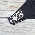 Backless Leopard-Print Low-Rise Bikini