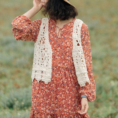 Bohemia Travel Chiffon Retro Dress