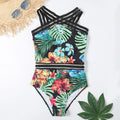 Sporty One-piece Printed Swimsuit
