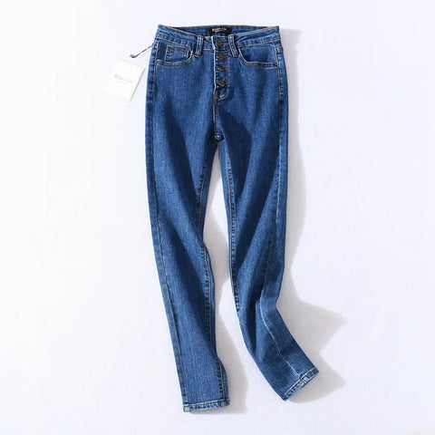 Four Button Pencil Pants