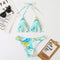 Colorful Print Padded Strap Bikini