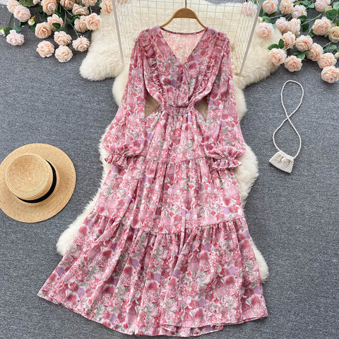 Soft Floral Dress