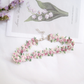 Free Gift for Orders of $99+ - Embroidered Flower Choker (Random Color)