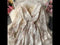 V-neck Flared Sleeve High-waist Floral Dress