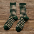 Mori Houndstooth Socks